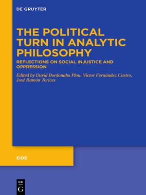 cover image of The Political Turn in Analytic Philosophy